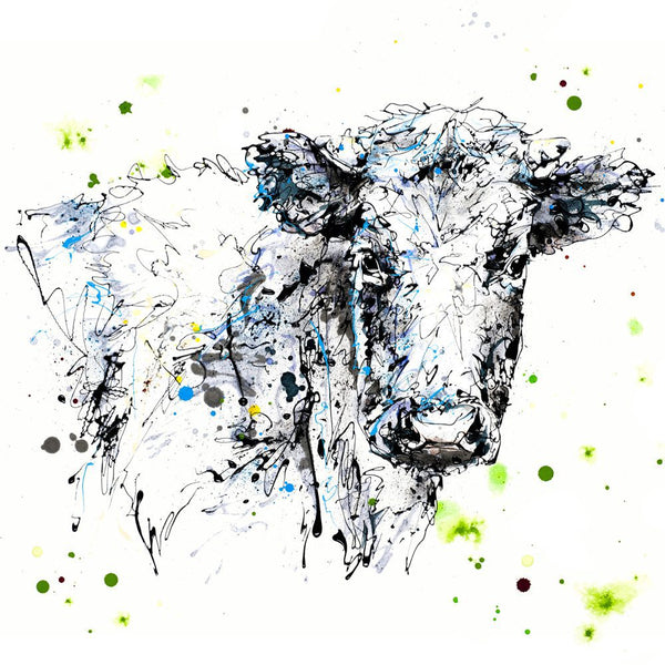 Pastures New - Cow Print with Size and Presentation Options