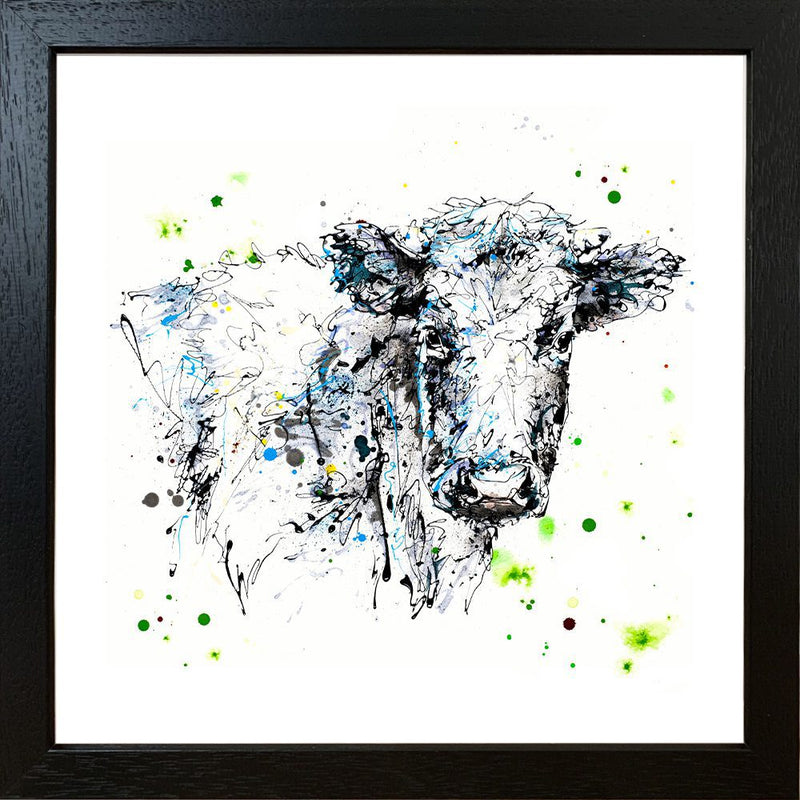 Pastures New - Cow Print with Size and Presentation Options