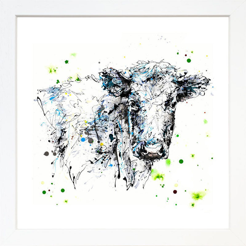 Pastures New - Cow Print with Size and Presentation Options