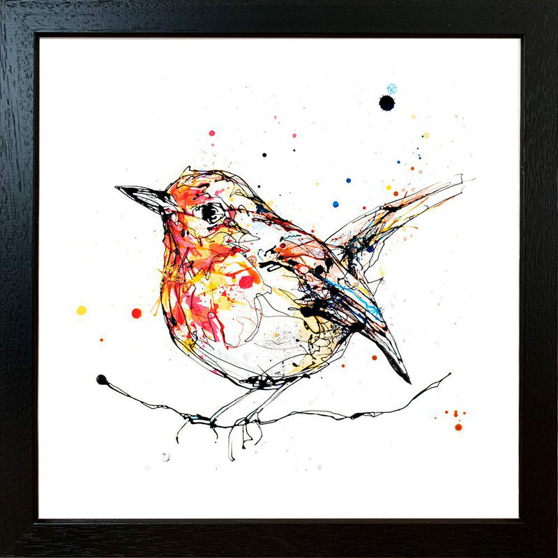 Peekaboo - Robin Print with Size and Presentation Options