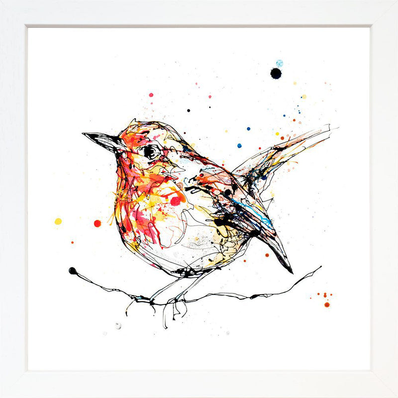 Peekaboo - Robin Print with Size and Presentation Options