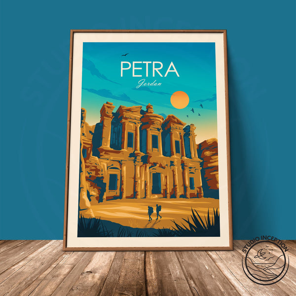 Petra Jordan Traditional Style Print