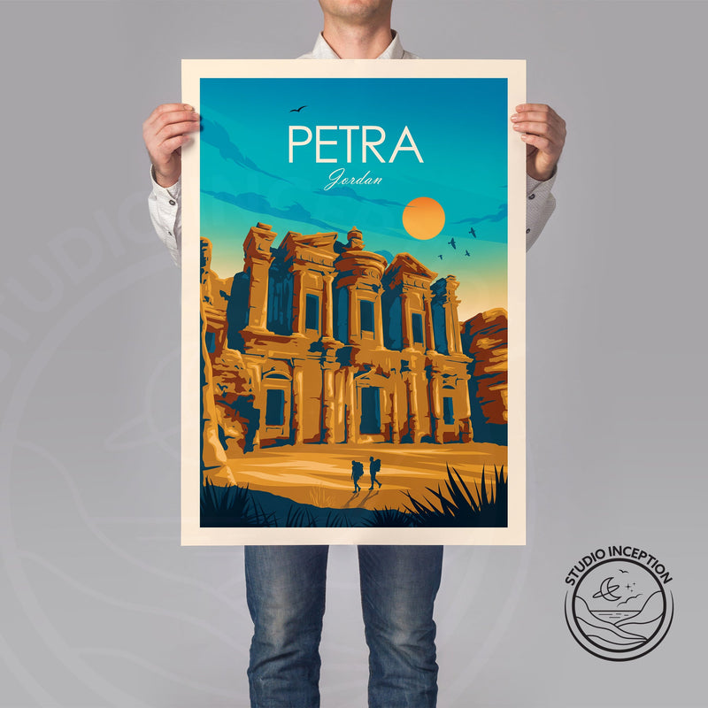 The Seven Wonders of the World Travel Posters