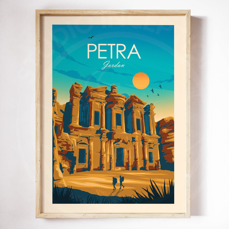 Petra Jordan Traditional Style Print