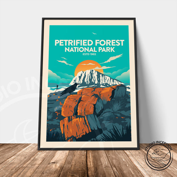 Petrified Forest National Park Traditional Style Print