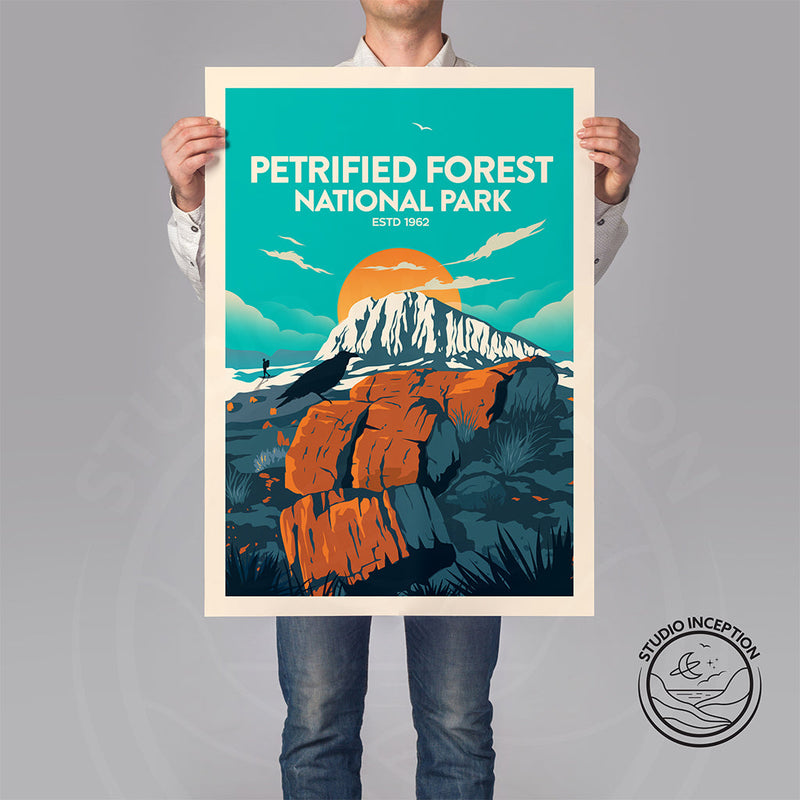 Petrified Forest National Park Traditional Style Print