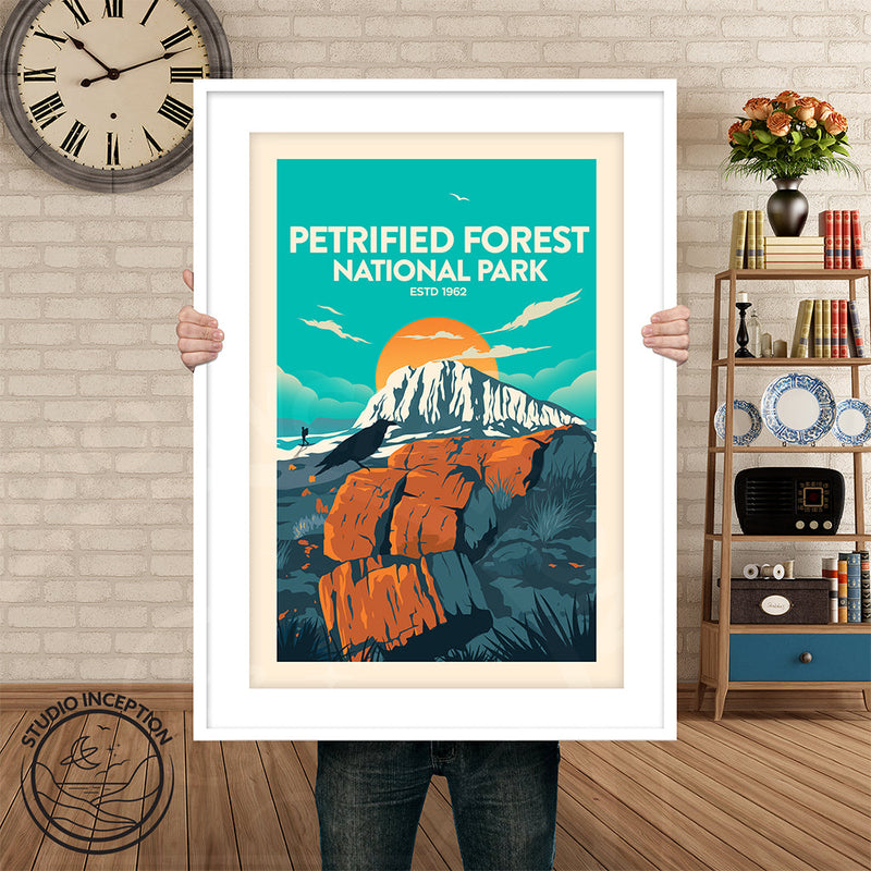 Petrified Forest National Park Traditional Style Print