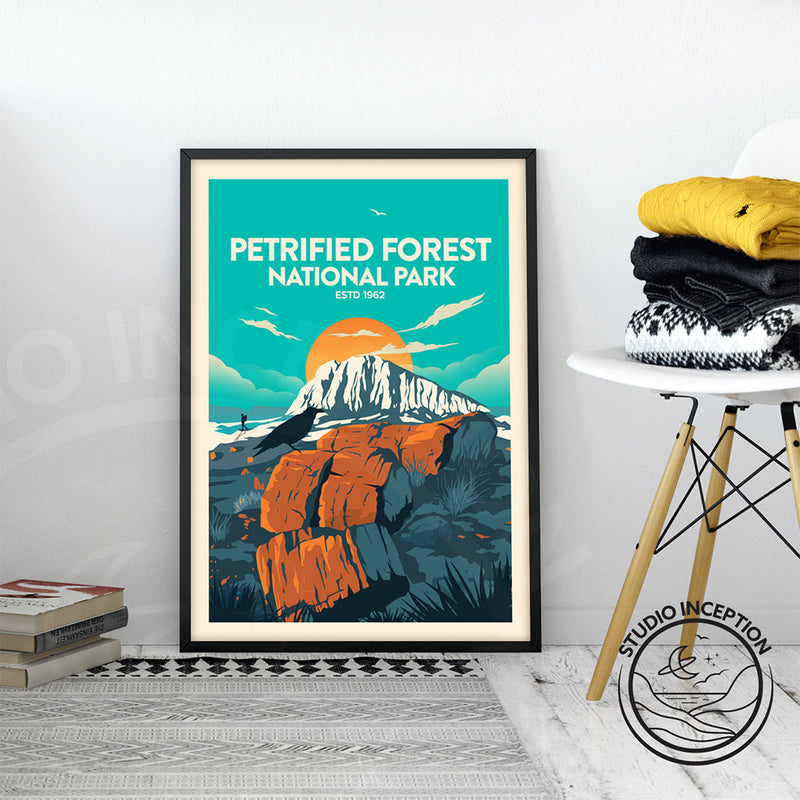 Petrified Forest National Park Traditional Style Print