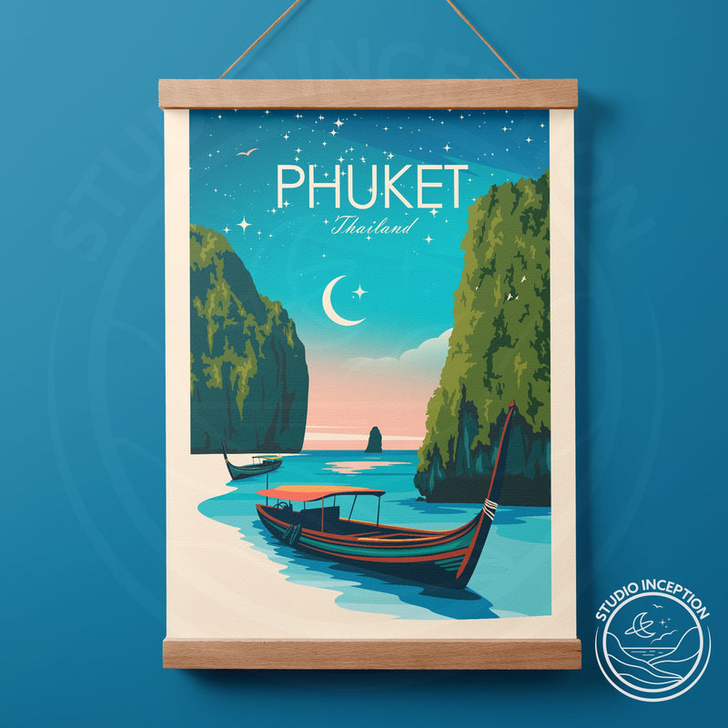 Phuket Thailand Traditional Style Print