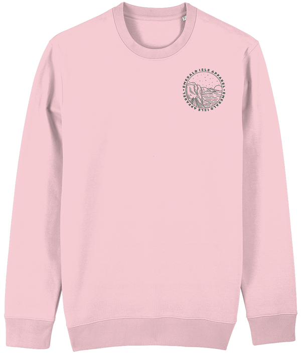 Pink Emerald Isle Apparel Logo Sweatshirt