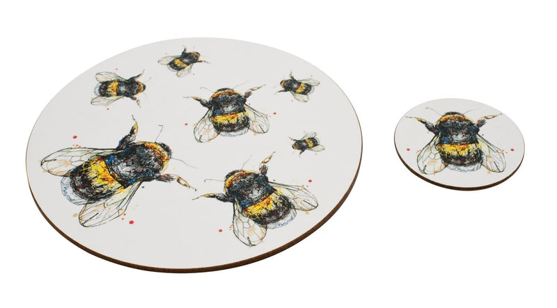 Bee Placemat - White