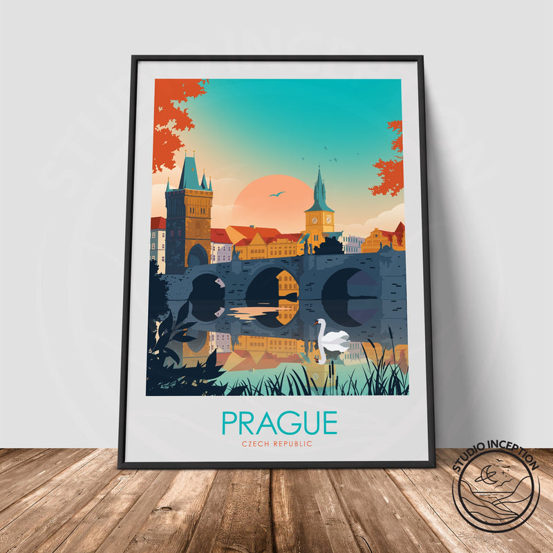 Prague Minimalist Print