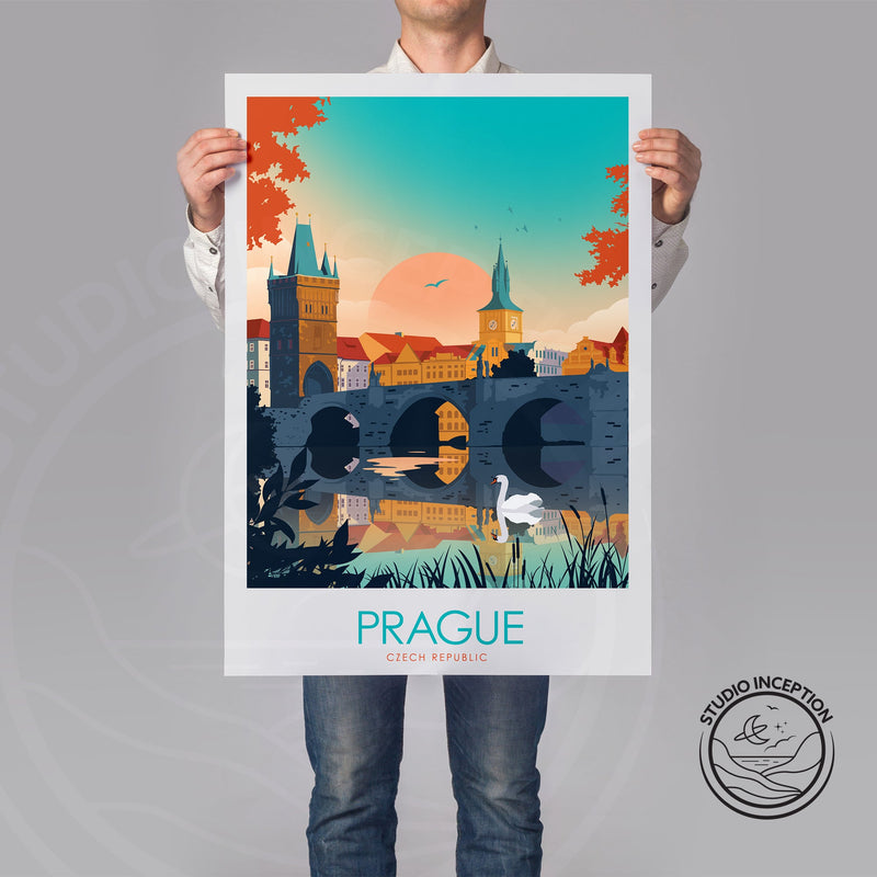 Prague Minimalist Print