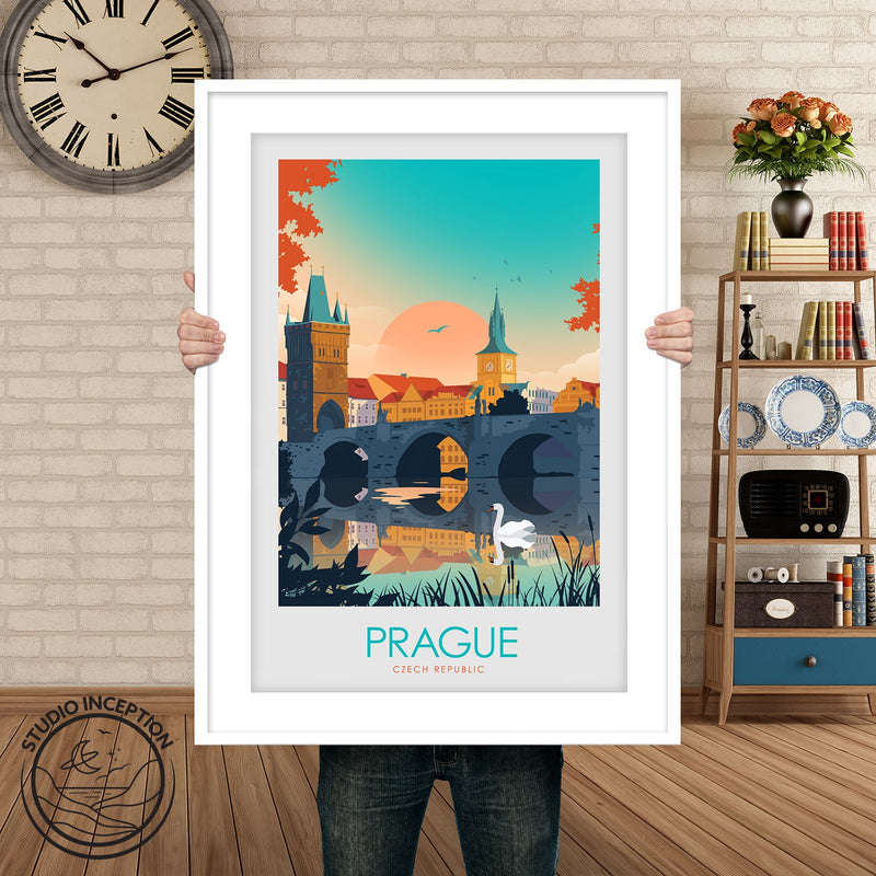 Prague Minimalist Print