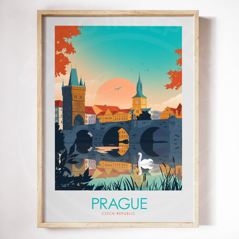 Prague Minimalist Print