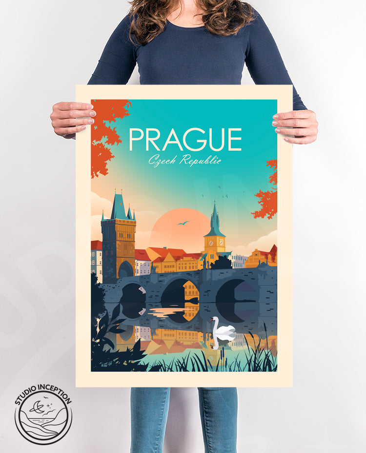 Prague Traditional Style Print