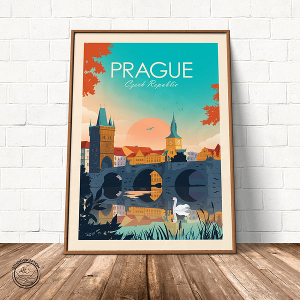 Prague Traditional Style Print