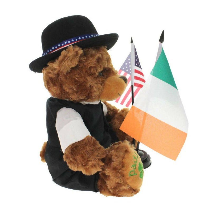 Limited Edition James - The 4th July Bear - Charming Irish Dressed Teddy Bear (Large 38cm / 15 in.)