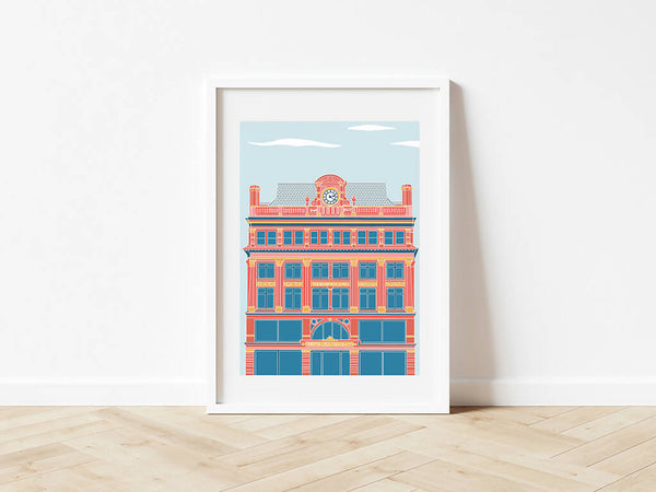 The Bank Buildings A5 Print