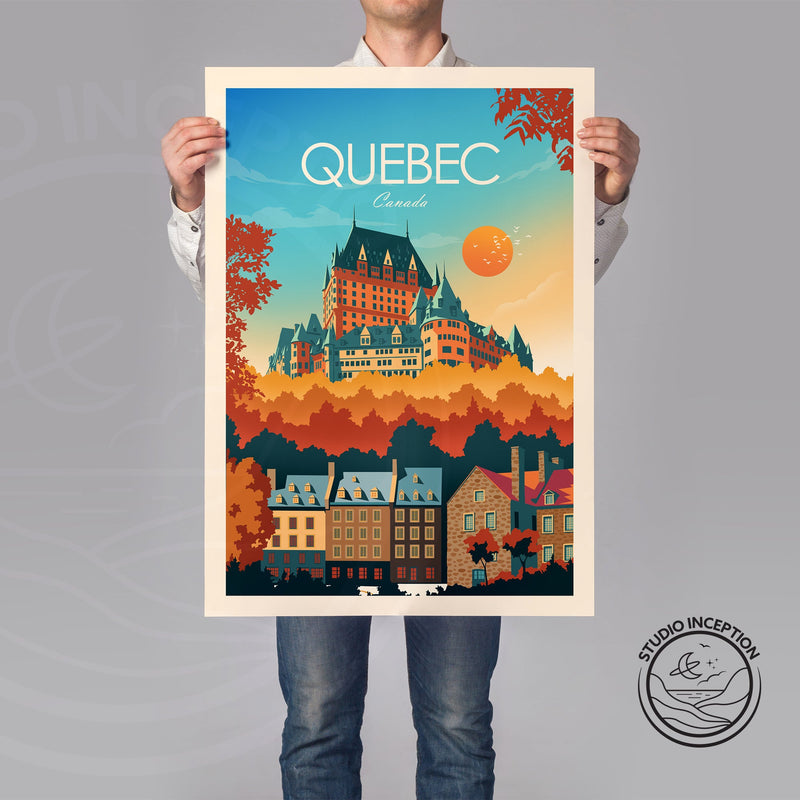 Quebec Traditional Style Print