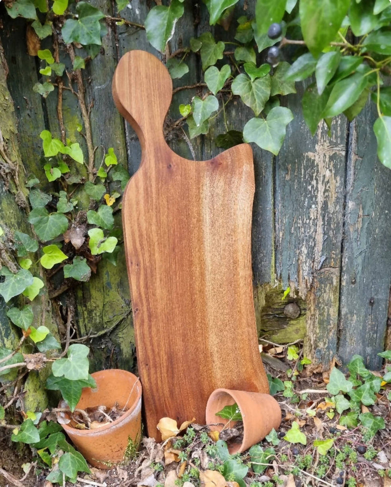 Irish Elm live edge serving board