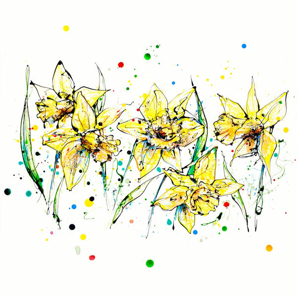 Ray of Sunshine - Daffodil Print with Size and Framing Options