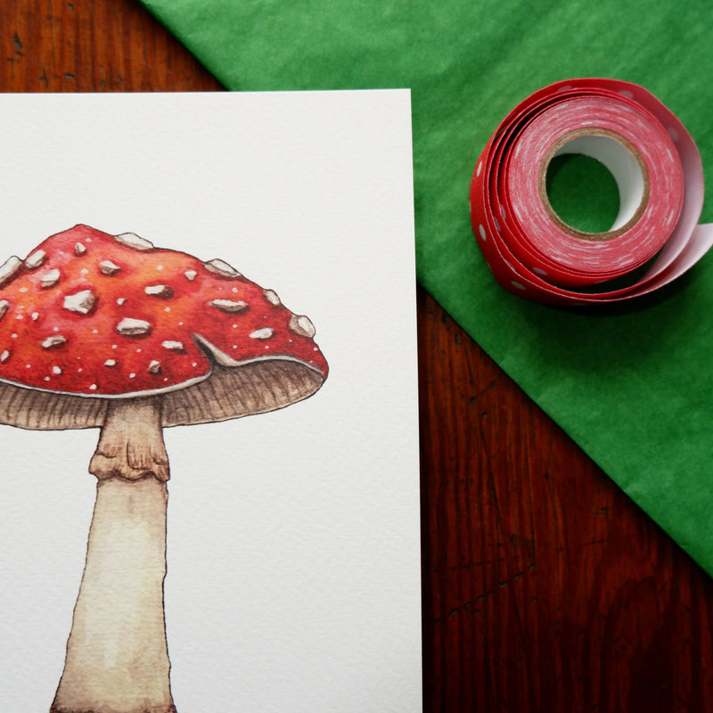 Fly Agaric A5 Art Print