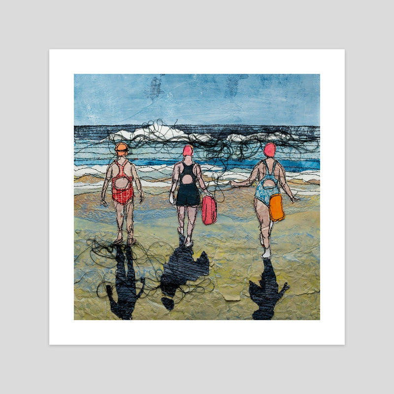 SEA SWIMMERS THREE Giclée Print