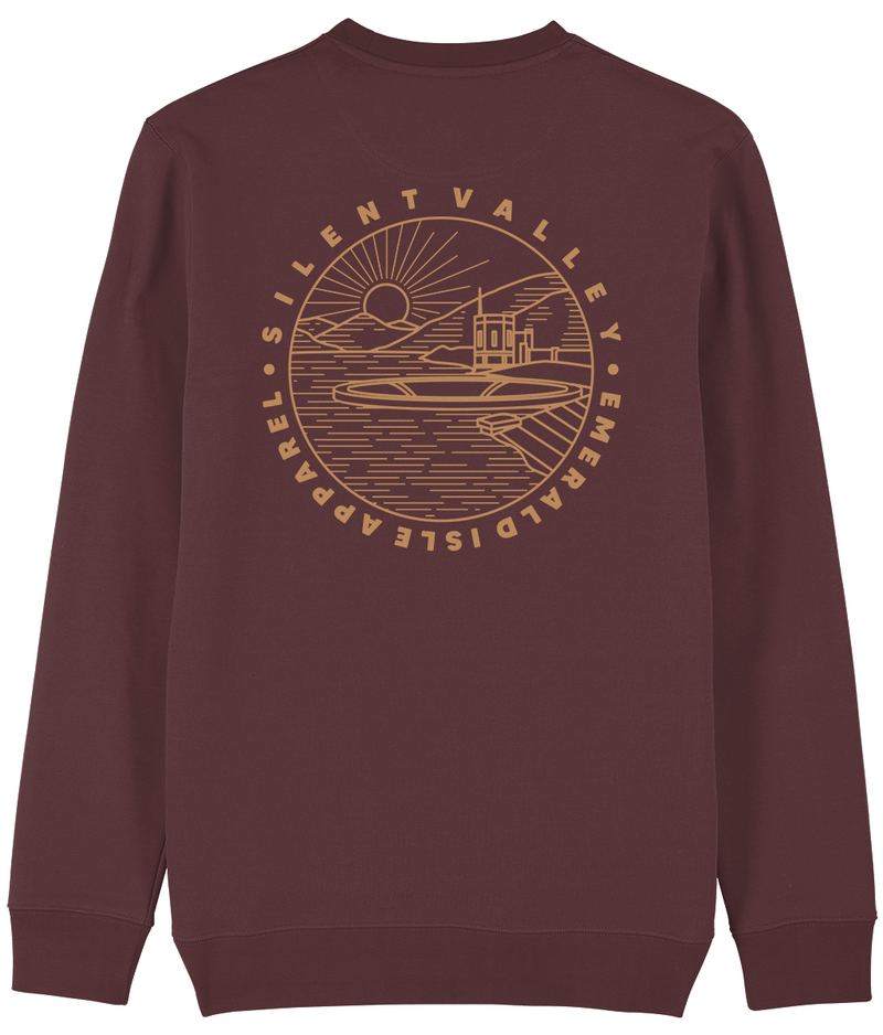 Burgundy Silent Valley Sweatshirt