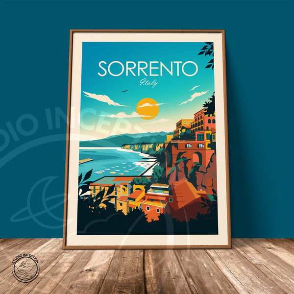 Sorrento Italy Traditional Style Print