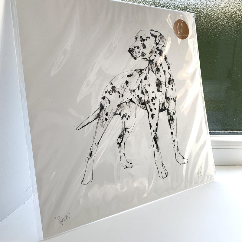 Spots - Dalmatian Print with Size and Presentation Options