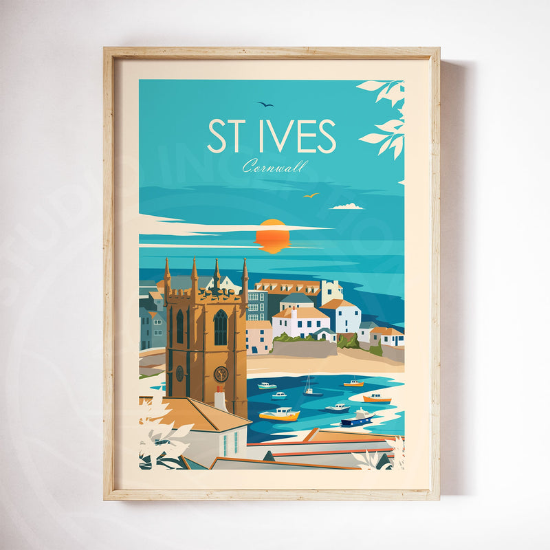 St Ives Traditional Style Print