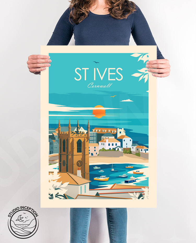 St Ives Traditional Style Print