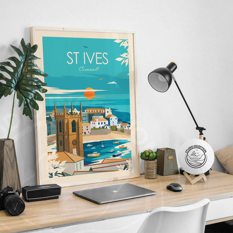 St Ives Traditional Style Print