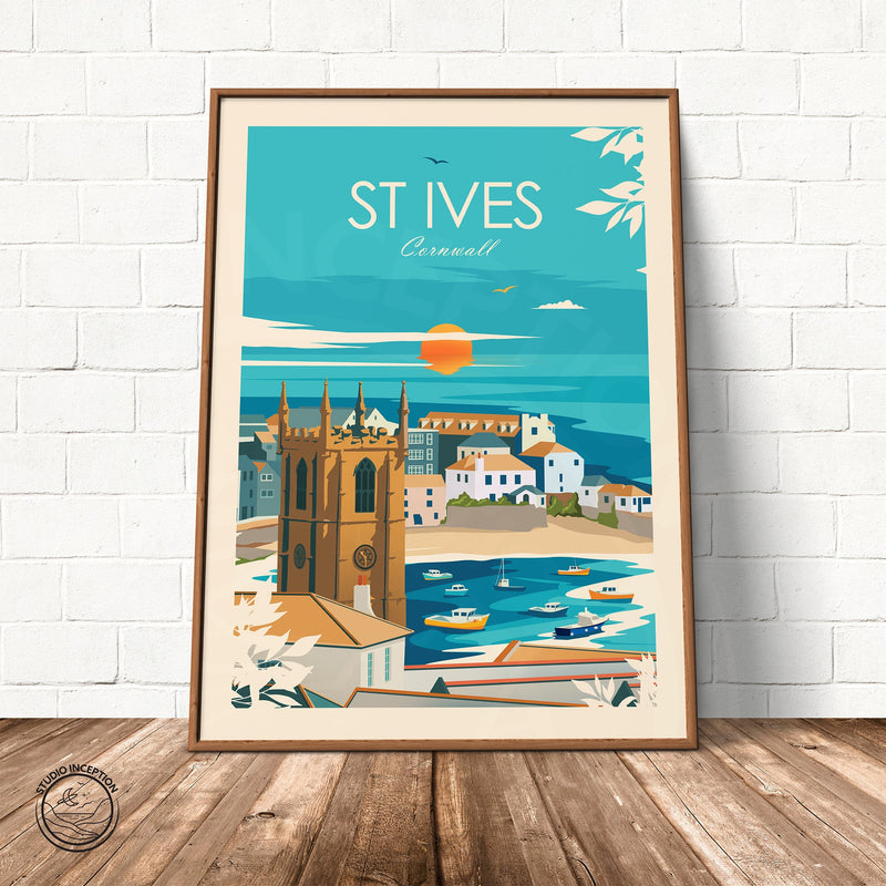 St Ives Traditional Style Print