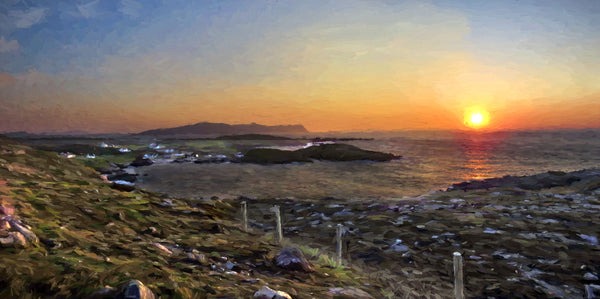 Sunset on Dooey ,Donegal
