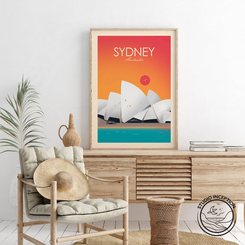 Sydney Traditional Style Print