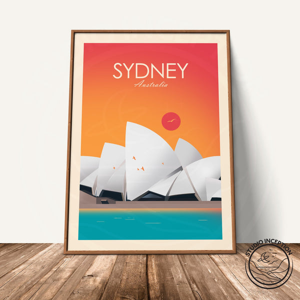 Sydney Traditional Style Print