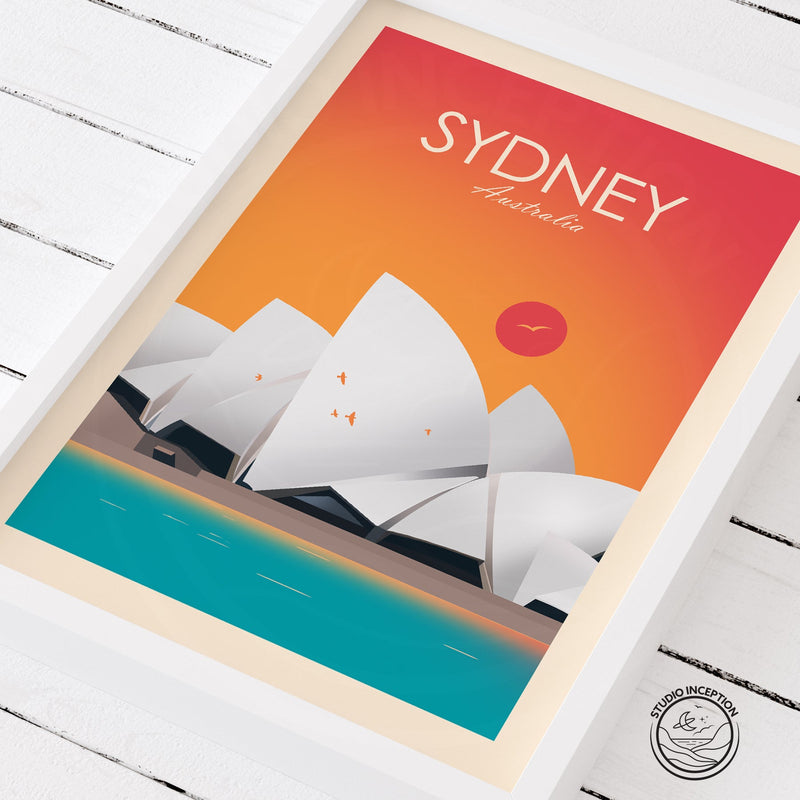 Sydney Traditional Style Print