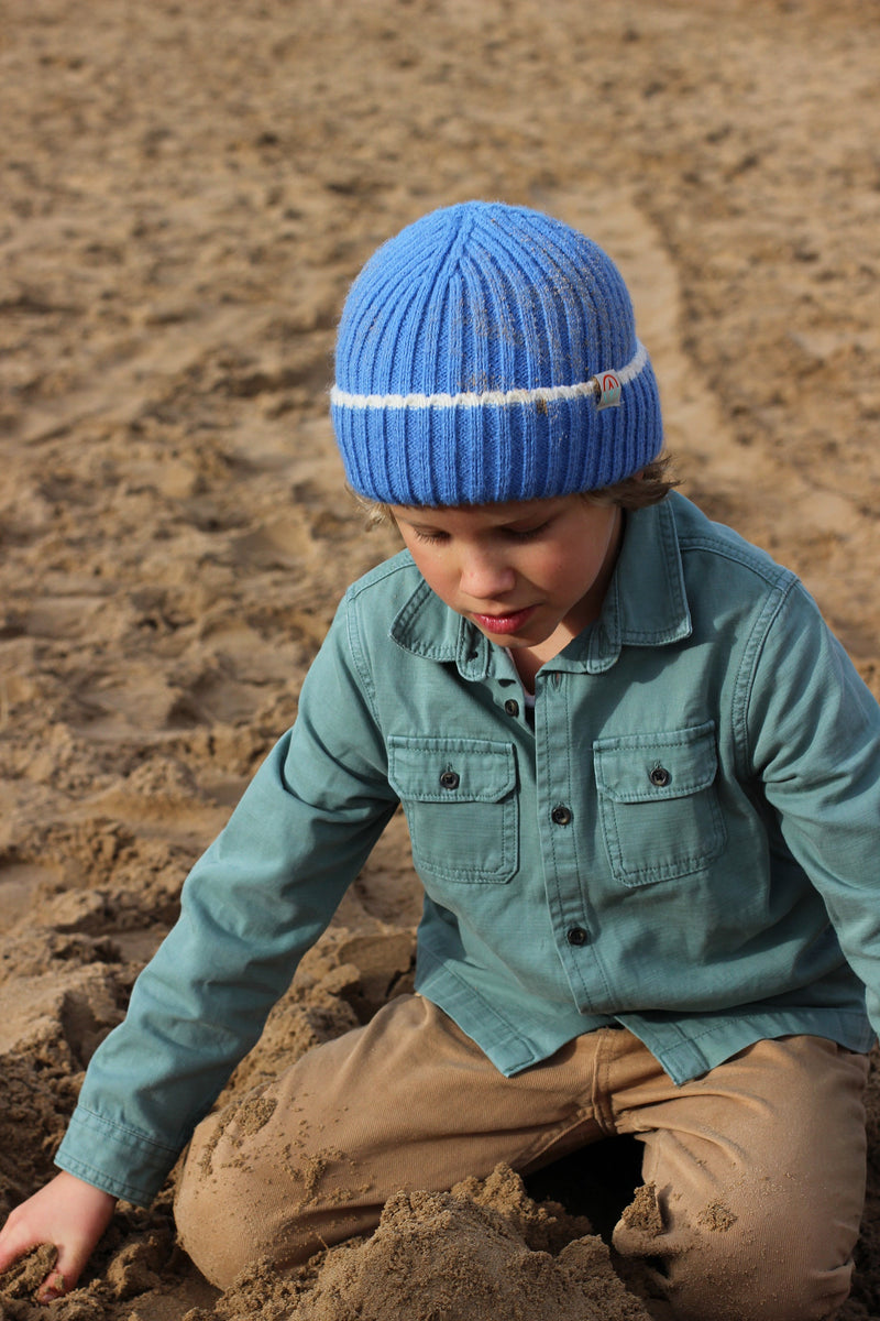 Runabay Junior Beanie - Cornflower Blue