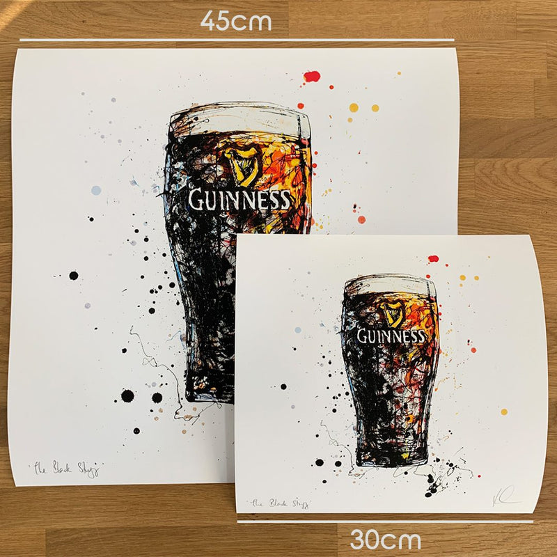 The Black Stuff - Beer Print with Size and Presentation Options