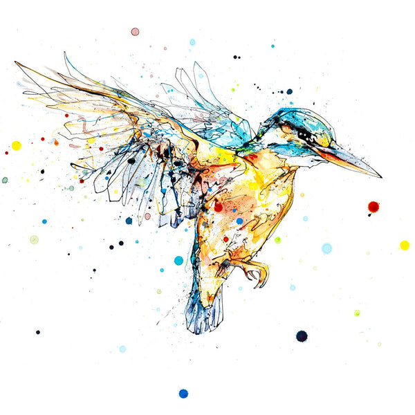 The Golden Hour - Limited Edition Kingfisher Print
