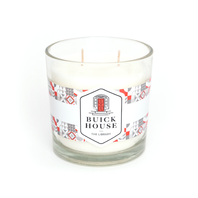 Large 2 Wick The Library Candle