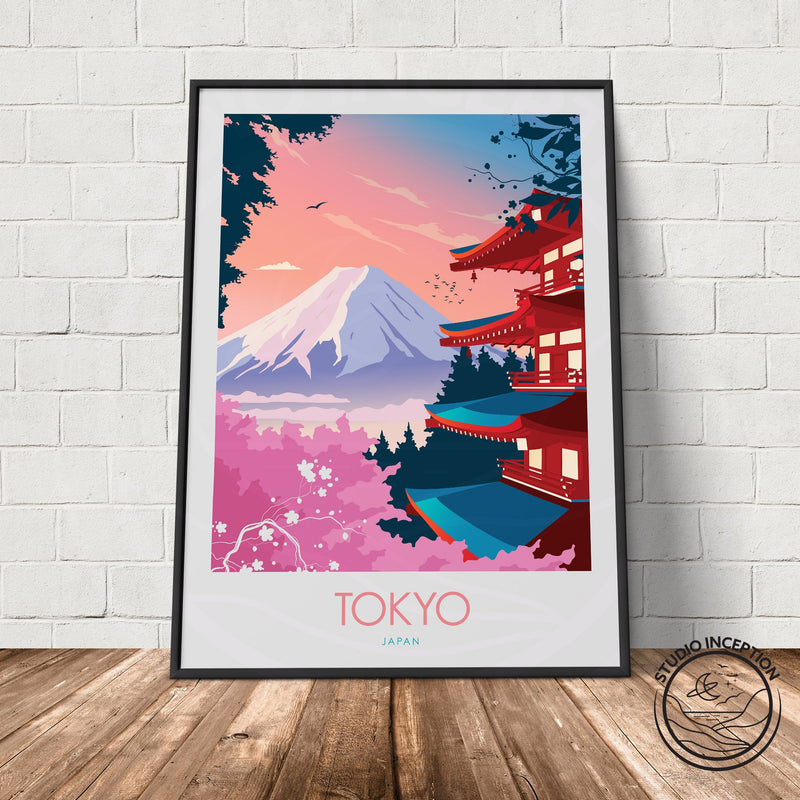 Tokyo Minimalist Print