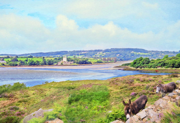 Towards Doe Castle , Donegal