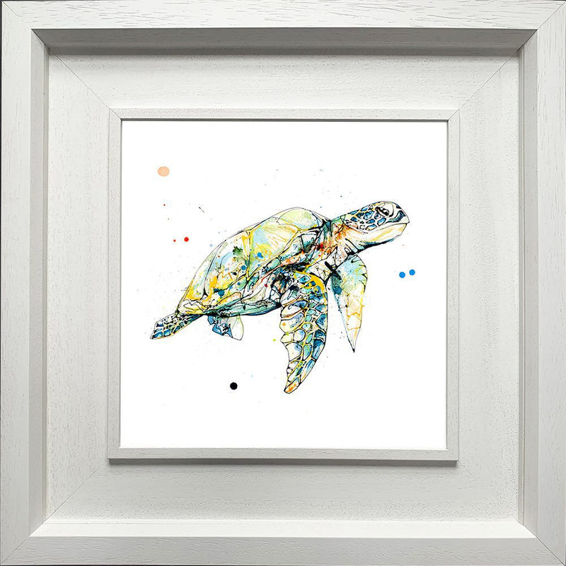 Tranquil - Sea Turtle Print, 30x30cm with Size and Presentation Options