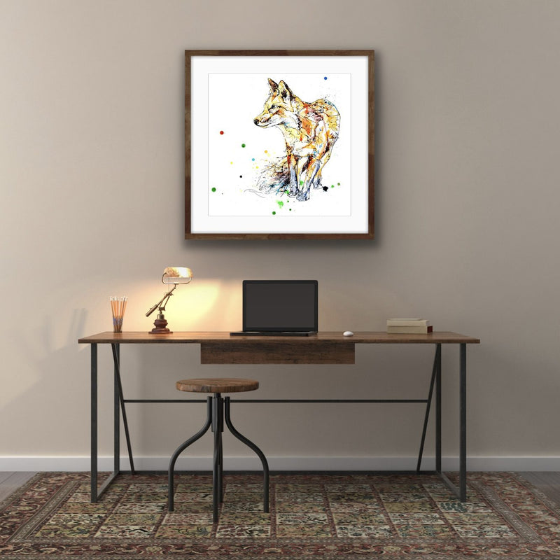 Treasure Hunt - Limited Edition Red Fox Print