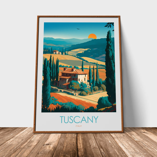 Tuscany Minimalist Print