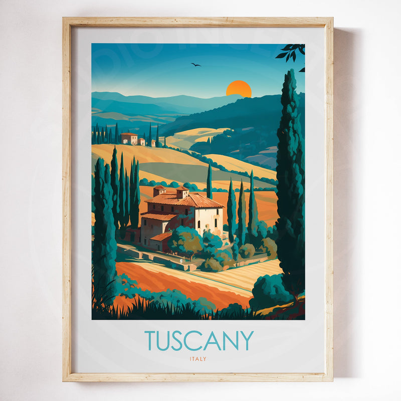 Tuscany Minimalist Print