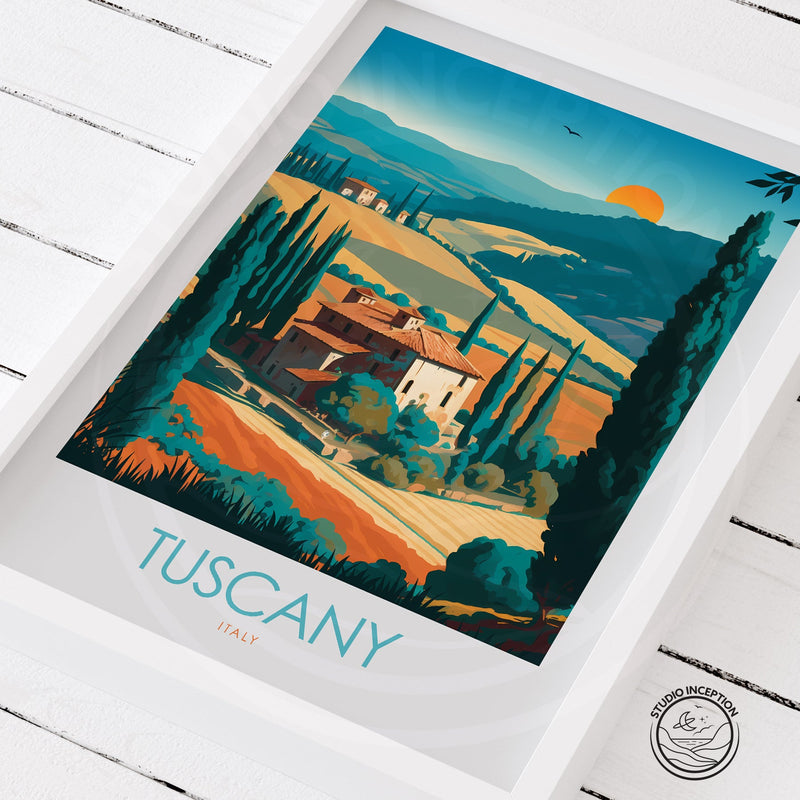 Tuscany Minimalist Print